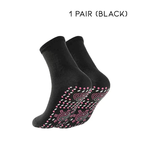 SlimStep Tourmaline Slimming & Self-Heating Socks